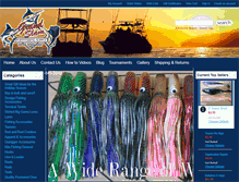 Tablet Screenshot of grandslamtackle.com